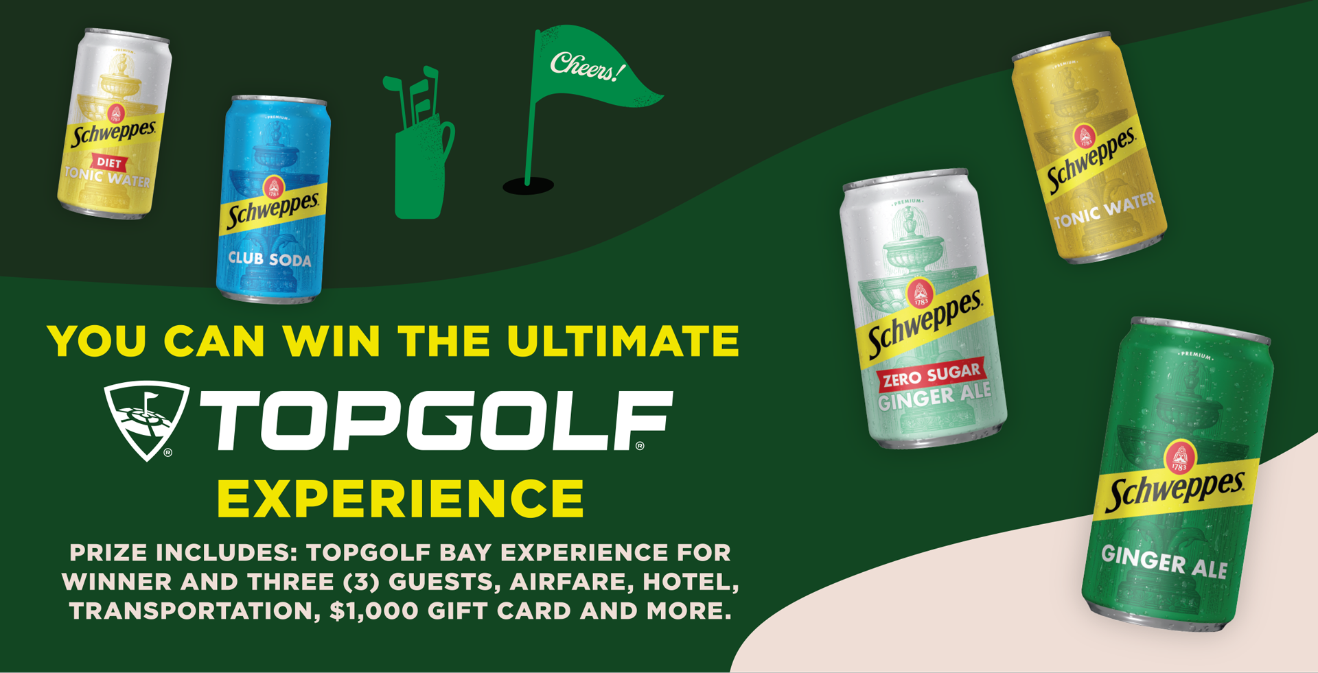 2026 Schweppes Golf Sweepstakes